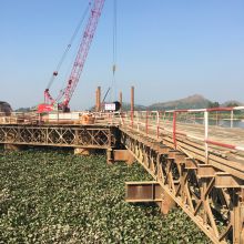 中交二公局兴汕高速4标栈桥和平台